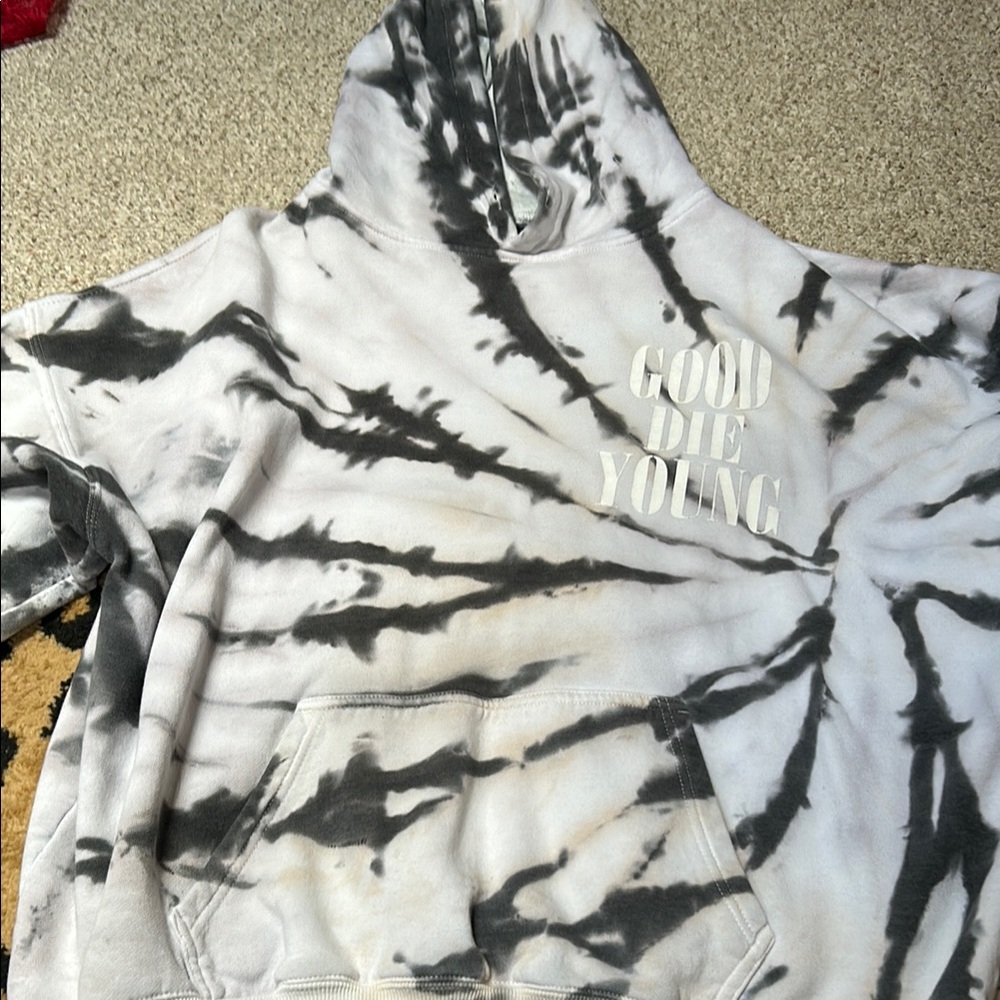 Assholes Live Forever Hoodie with 'Good Die Young' Print